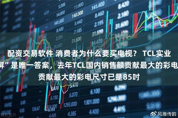 配资交易软件 消费者为什么要买电视？ TCL实业卢春水：“大屏”是唯一答案，去年TCL国内销售额贡献最大的彩电尺寸已是85吋